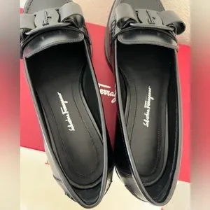 Salvatore Ferragamo | Shoes | Ferragamo Black Vivaldo Bowdetailed